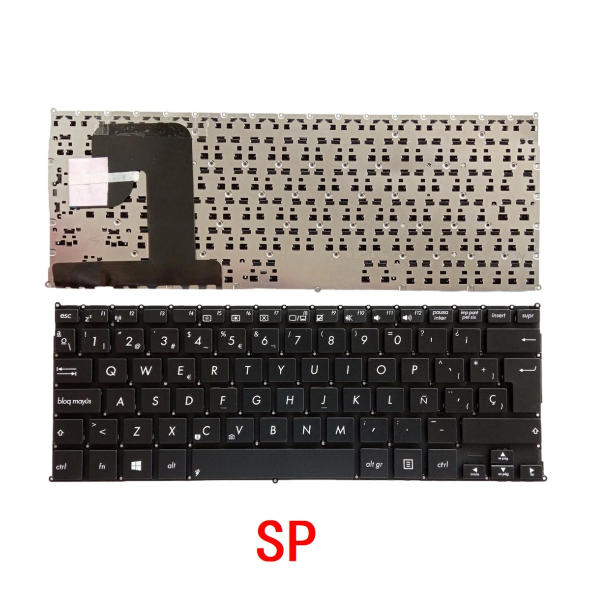New US Spanish Laptop Keyboard For ASUS VivoBook Flip 12 TP203 TP203N TP203NAH Notebook PC Replacement ASUS laptop repair parts