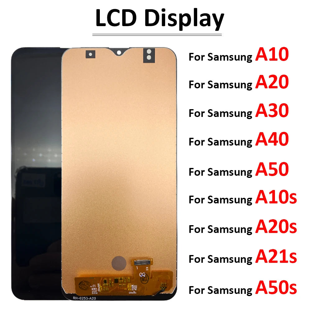 LCD Display Touch Screen Digitizer Assembly For Samsung A10 A20 A30 A40 A50 A10s A20s A21s A50s A30s Samsung phone repair parts