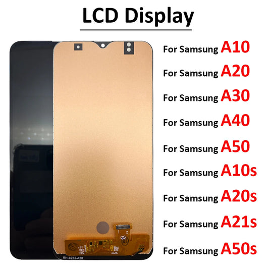 LCD Display Touch Screen Digitizer Assembly For Samsung A10 A20 A30 A40 A50 A10s A20s A21s A50s A30s Samsung phone repair parts