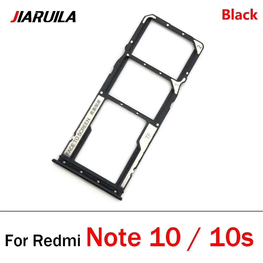 New SiM Card Tray For Xiaomi Redmi Note 10 10s Pro 5G SIM Card Slot SD Card Holder Adapter Replacement Parts  Xiaomi  Xiao mi phone repair parts