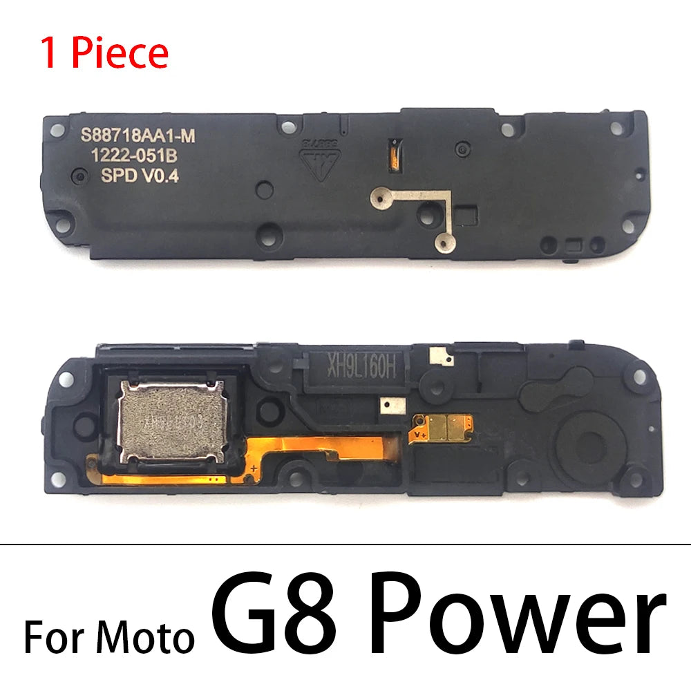 10Pcs Buzzer Ringer Loud Speaker Loudspeaker Flex Cable For Moto G5s G6 G7 G8 G9 Play Power Lite One Hyper Macro Fusion Plus Motorola phone repair parts