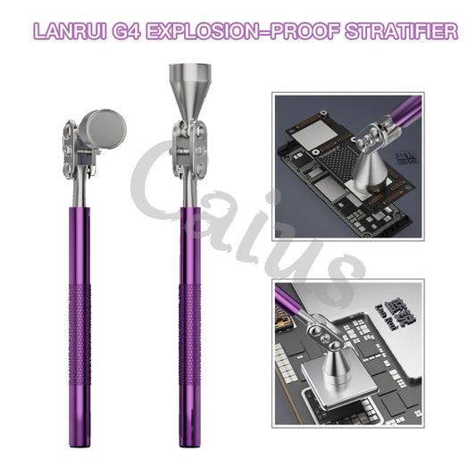 Lanrui G4 Explosion-proof Magnetic Absorber Quickly Separates The Motherboard Without Causing Motherboard Tin Explosion Tool Set Professional Repair Tools