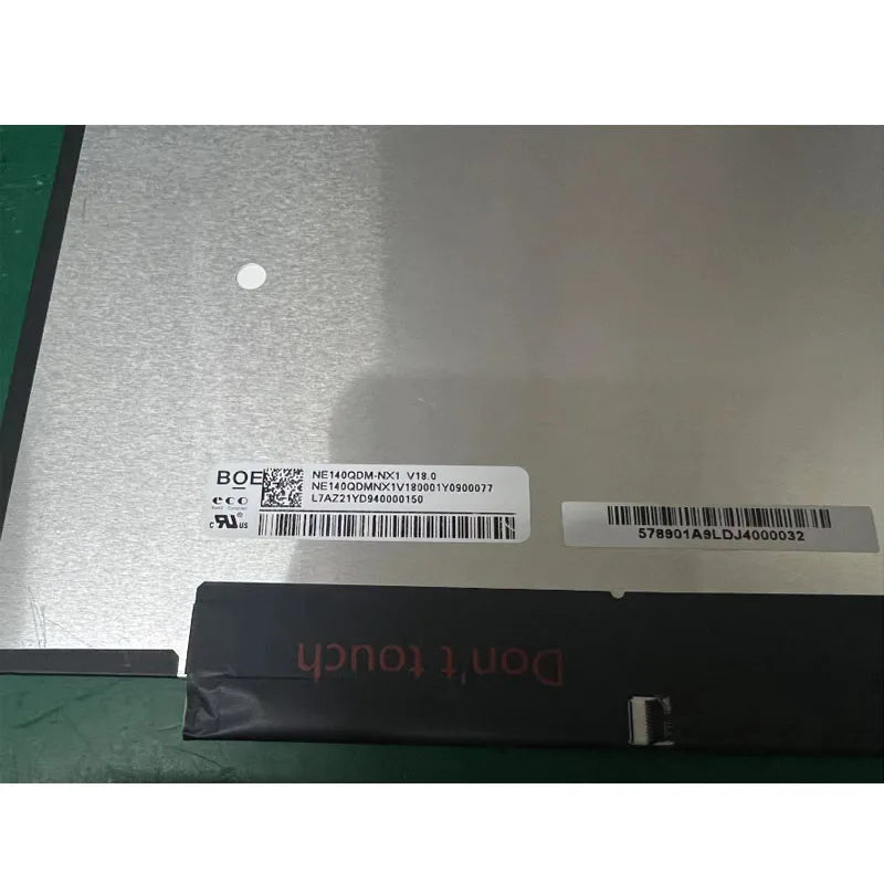 14 Inch Slim Laptop LCD Screen NE140QDM-NX1 NE140QDM-NX2 2560x1600 2K 16:10 40pin EDP