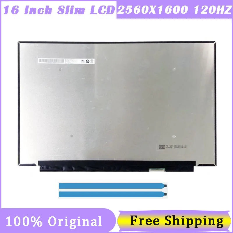 16 Inch LCD Screen B160QAN02.L B160QAN02.H NE160QDM-NY2 MNG007DA1-2-3 B160QAN02.H NE160QDM-N62 For IdeaPad 5 Pro-16 100Sgrb 2.5K