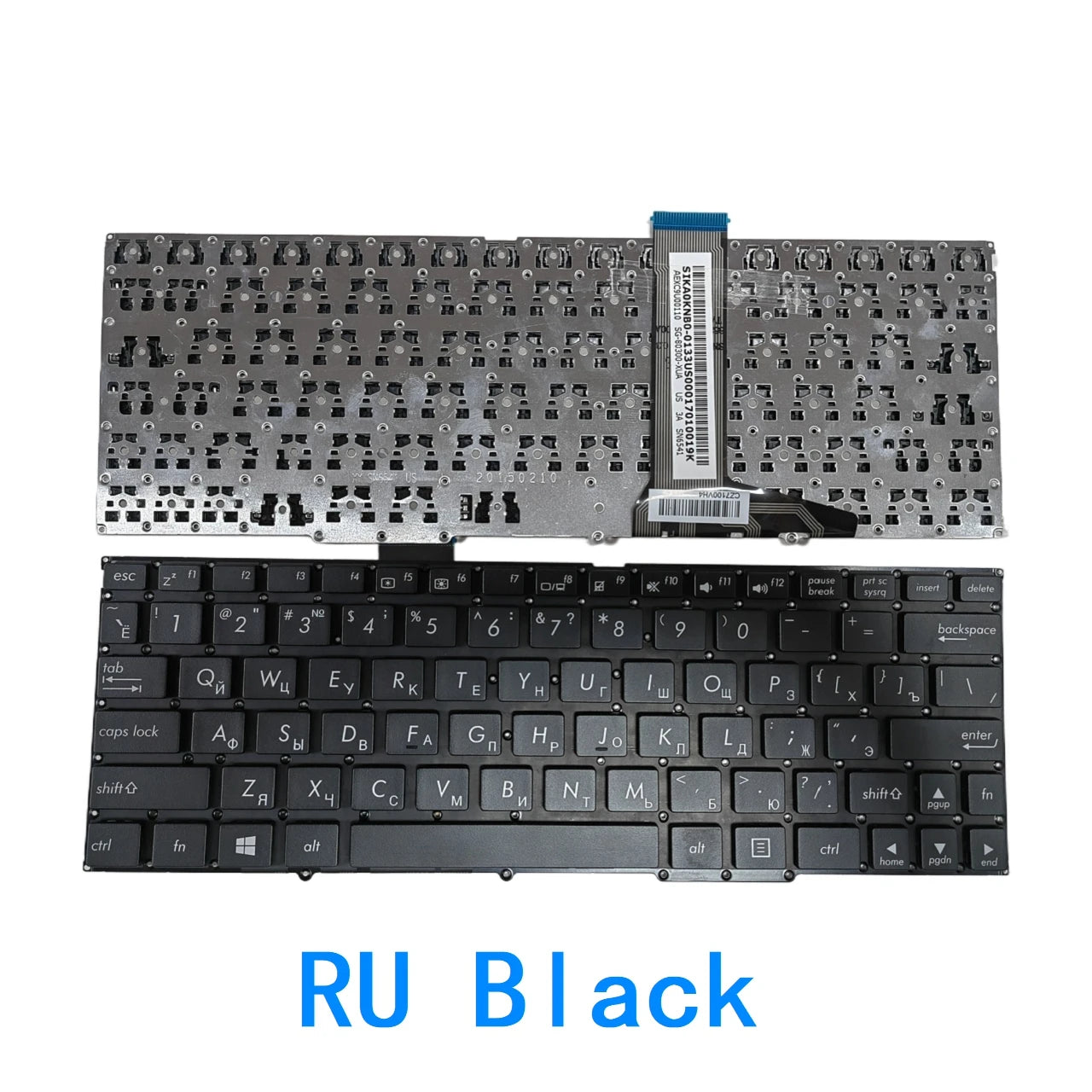 New US Russian Language  Keyboard For ASUS Transformer Book T100 T100A T100C T100T T100TA T100TAF T100TAL T100TAM T100TAR ASUS laptop repair parts