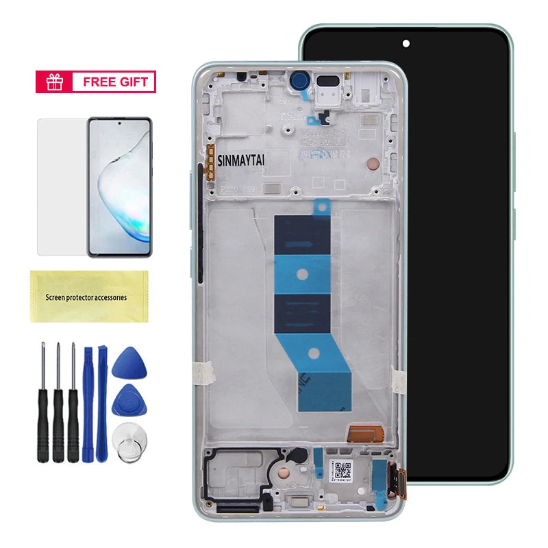 6.67 '' Super Amoled Display For Xiaomi Redmi Note 14 5G lcd touch screen digitizer Assembly For redmi note 14 lcd display Xiaomi phone repair parts