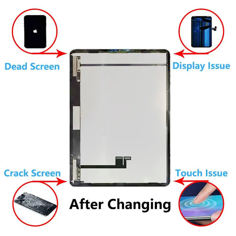 11“ OEM For Apple iPad Pro 11 LCD 2018 A1934 A1979 A2068 A2230 2020 LCD Display Touch Screen Digitizer Assembly Replacement  iPad repair parts