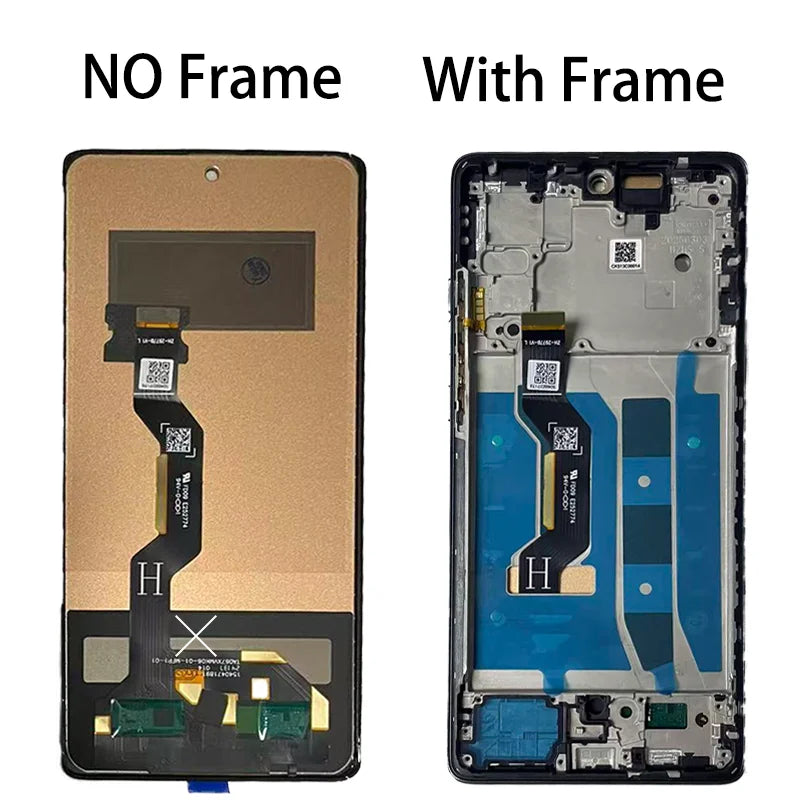 TFT G85 XT2427-3 Display Screen With Frame for Motorola Moto G85 LCD Dispaly Touch Screen Digitizer Assembly Replacement Motorola phone repair parts