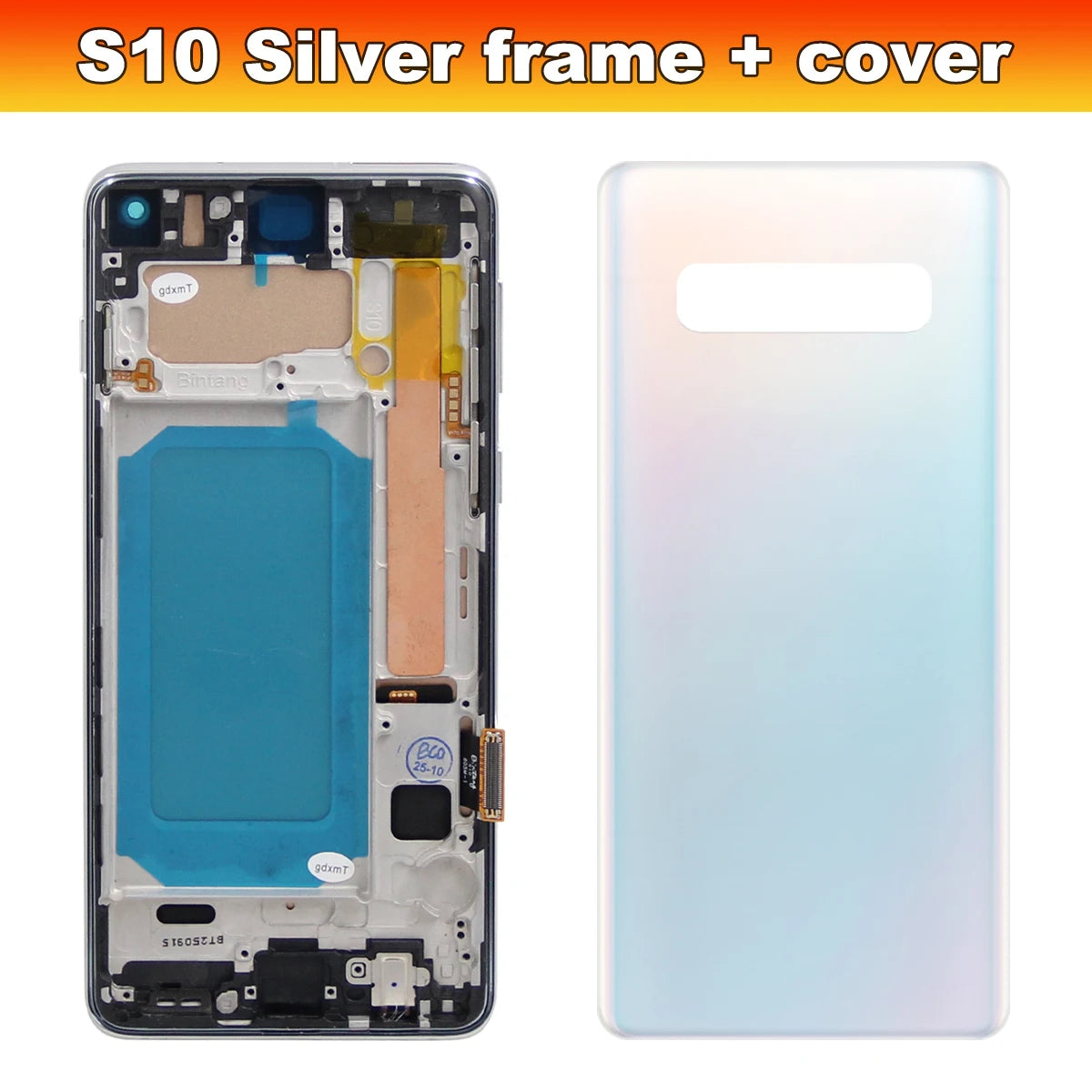 TFT with Frame For Samsung S10 Plus S10+ G975F Lcd Display Digital Touch Screen for Samsung S10 G973F Screen Replacement Parts Samsung phone repair parts
