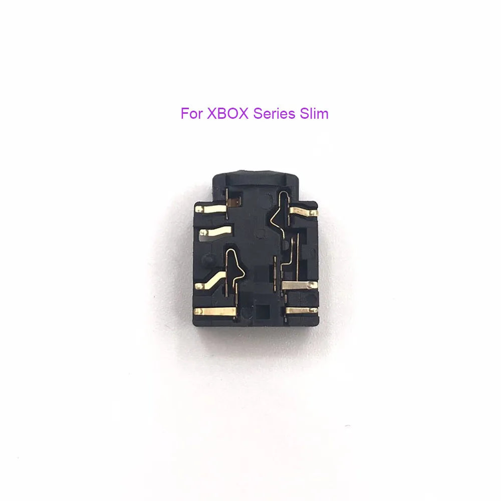 2-10PCS 3.5mm Earphone Adapter Port Socket For XBOX Series X/S Controller Headset Jack Plug Port For Xbox One S Gamepad Repair Game console repair parts