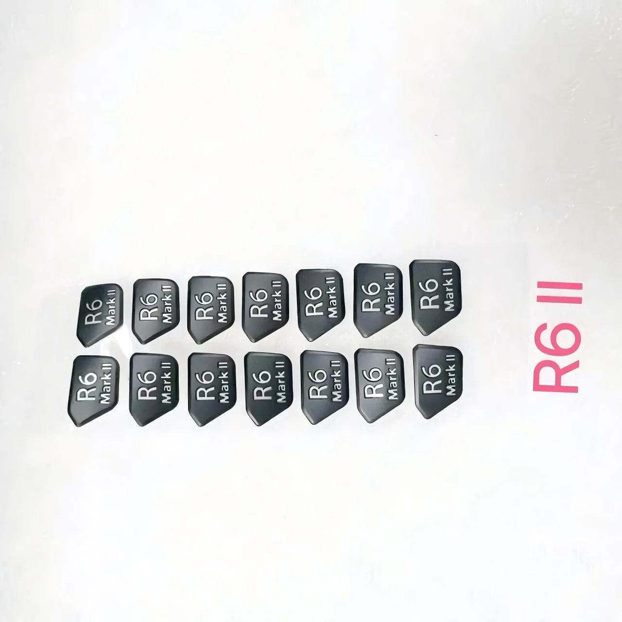 1PCS New R6 II LOGO For Canon R62 R6 Mark II Camera Body Logo Nameplate Repair Part Digital Camera repair parts