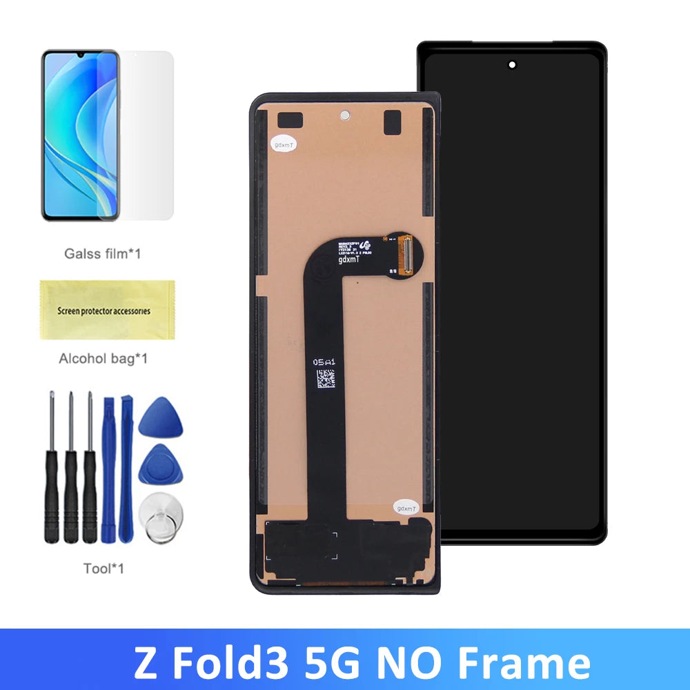 TFT Fold3 For Samsung Z Fold 3 F926 F9260 LCD Display Touch Screen Digitizer Assembly Replacement For Samsung Z Fold3 Screen Samsung phone repair parts