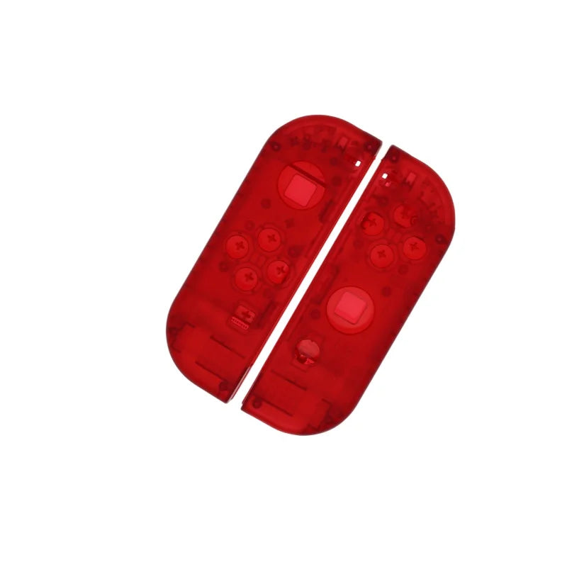 Transparent Case for Nintend Switch Joycon Crystal Clear Housing Shell for NS Switch OLED Controller Cover with SL SR Buttons  Game console repair parts