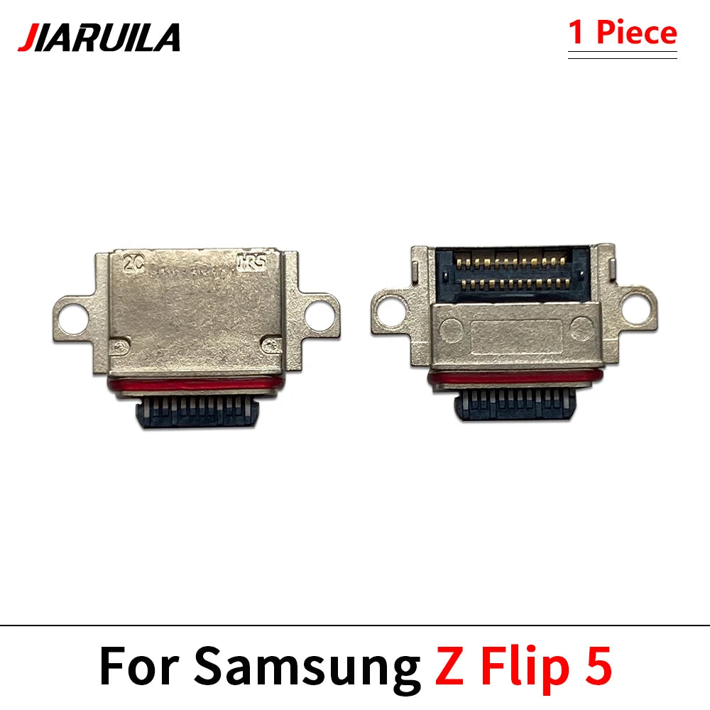 100Pcs, USB Charging Port Connector Charge Jack Socket Plug Dock For Samsung Z Flip 2 3 4 5 / Z Fold 2 3 4 5 Samsung phone repair parts
