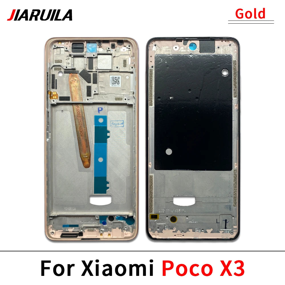New Housing Middle Frame Bezel Middle Frame For Xiaomi Poco X3 X4 GT X5 M4 M5 Pro 4G 5G M5s Replacement Parts  Xiaomi  Xiao mi phone repair parts