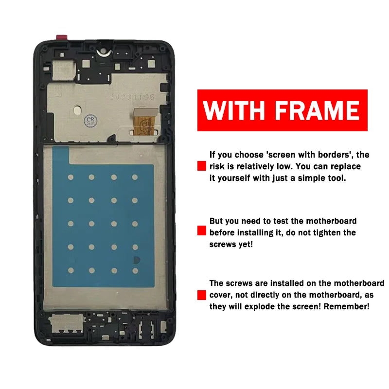 6.6''IPS LCD For TCL 40R 40 R 5G T771K LCD Display Touch Screen Digitizer For TCL 40 XE 40XE T609SPP Display Replacement TCL phone repair parts