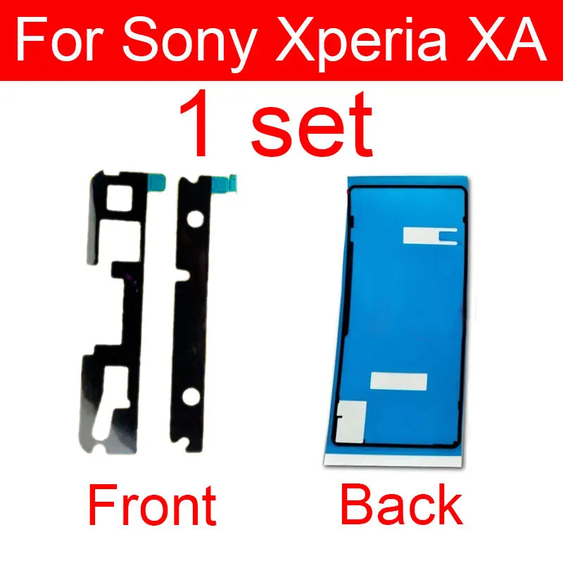 Rear Cover&LCD Display Adhesive Tape For Sony Xperia XA/XA1/ XA Ultra /XA1 Ultra XA2 Rear Glass Housing Waterproof Glue Sticker Sony phone repair parts