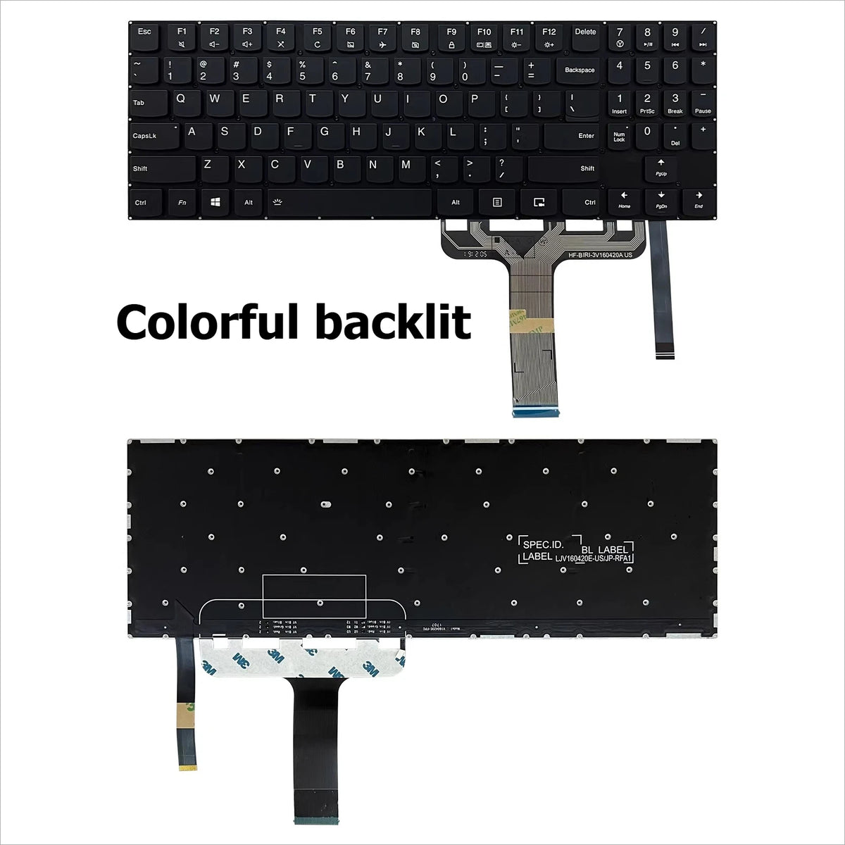 Upper case keyboard for Lenovo Legion 15ISK Y700-15-17 Y720-15IKB topcase palmrest cover SN20H54485 T6Y1B LJV160420E 5CB0N67285 Lenovo laptop repair parts