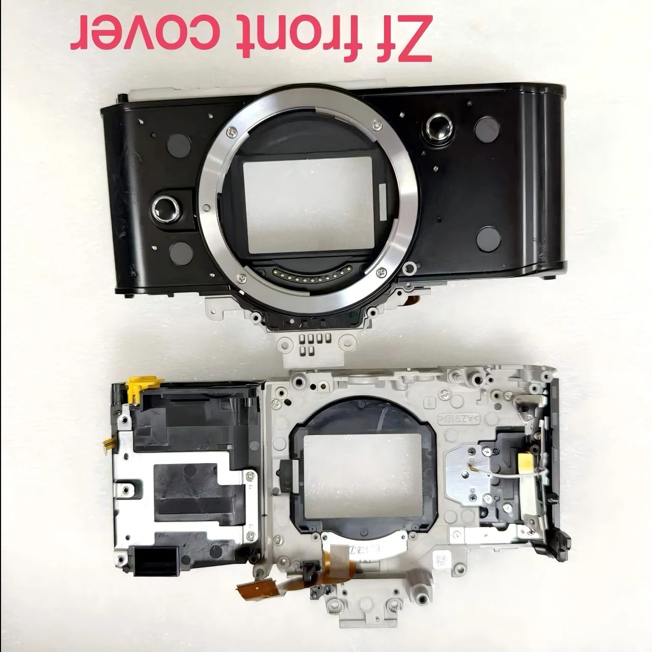 Original Camera Body Front Cover Shell with Parts for Nikon ZF Front Shell with Mount Flex Cable Replacement Parts  Digital Camera repair parts