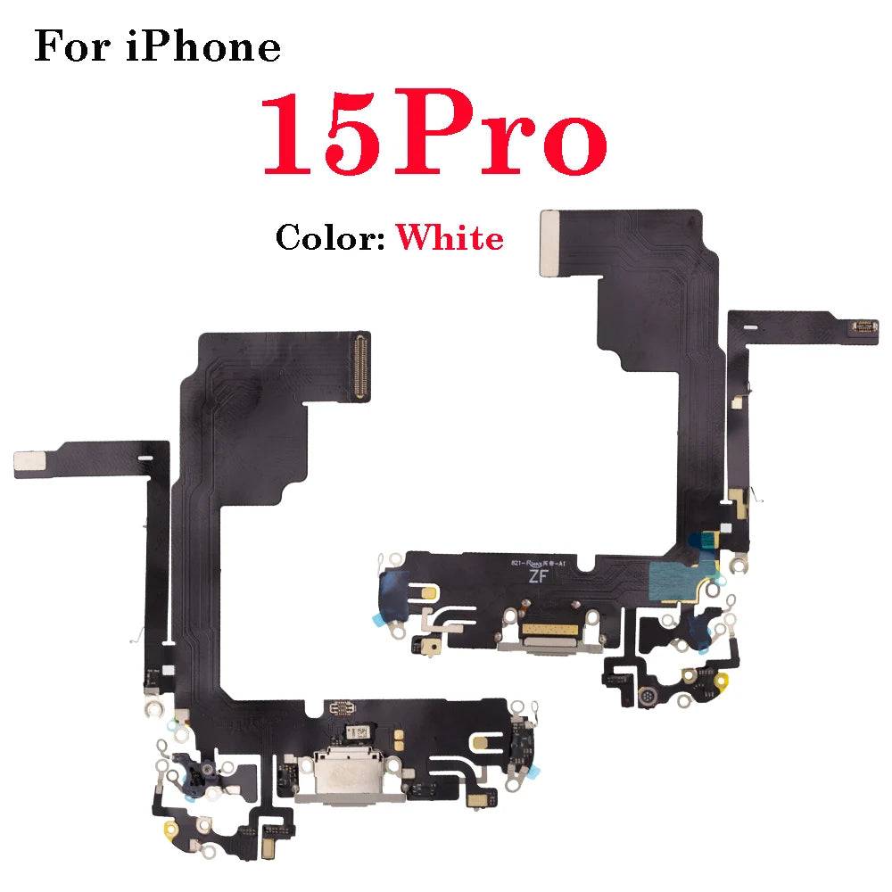 1Pcs New Brand For iPhone 16 15 Plus16 15 Pro Max Dock Charging Port Flex Cable USB Charger Connector Replacement Part iPad tablet repair parts