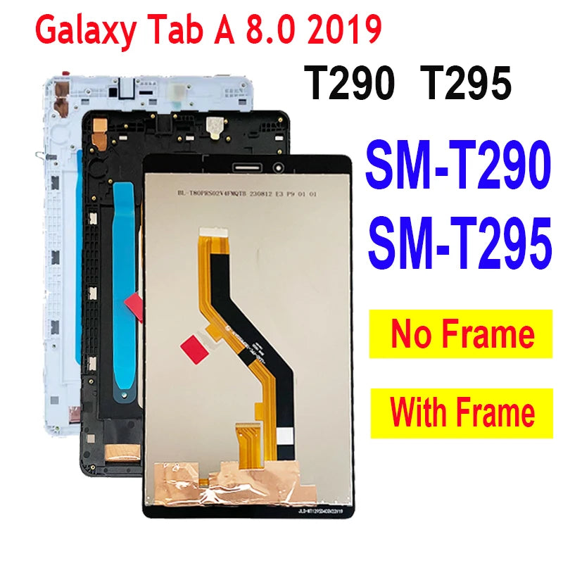 8" LCD For Samsung Galaxy Tab A 8.0 2019 T290 T295 SM-T290 SM-T295 LCD Display with Touch Screen Digitizer Replace Screen Samsung phone repair parts