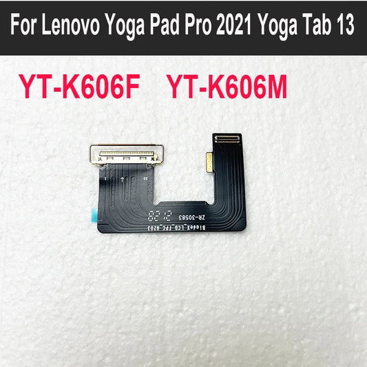 For Lenovo Yoga Pad Pro 2021 Yoga Tab 13 YT-K606F YT-K606M YT-K606 LCD Display Flex Cable Repair Parts Lenovo tablet repair parts