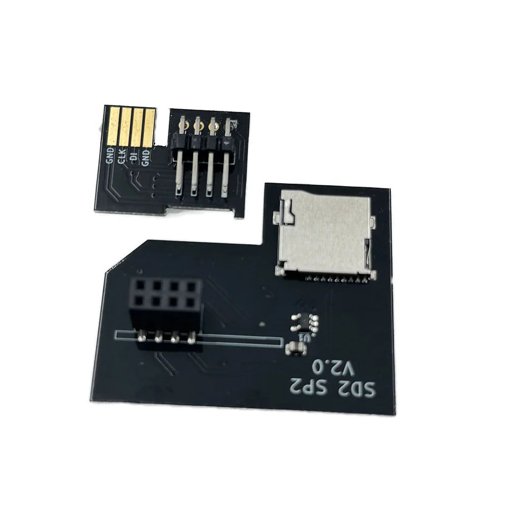 1Pc V2.0 For NGC SD2 SP2 Pro GameCube Adapter Load SD Card TF Card Reader Easy Access Professional Replacement Parts Game console repair parts