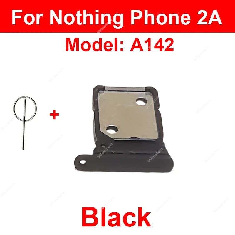 Sim Card Tray Socket Adapter For Nothing Phone 1 2 2A 3A CMF Phone 1 Sim Card Reader Slot Connector Holder Repair Parts  Other Brand phone repair parts