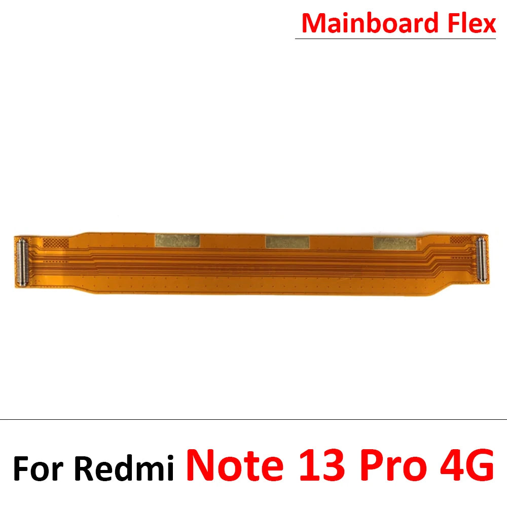 New For Xiaomi Redmi Note 13 Pro Plus 4G 5G Dock Connector USB Charger Charging Board Port Main Mainboard Flex Cable Xiaomi  Xiao mi phone repair parts