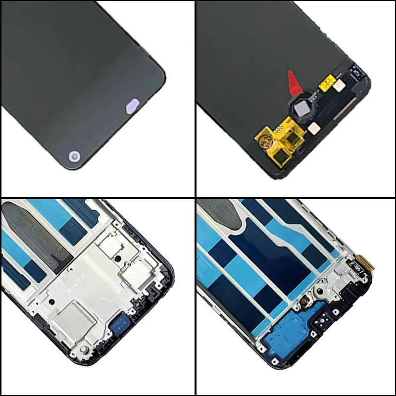 6.43"Super AMOLED For Oppo Find X5 Lite 5G LCD CPH2371 Display Touch Screen Digitizer For Oppo Find X5Lite 5G LCD Frame  Oppo phone repair parts
