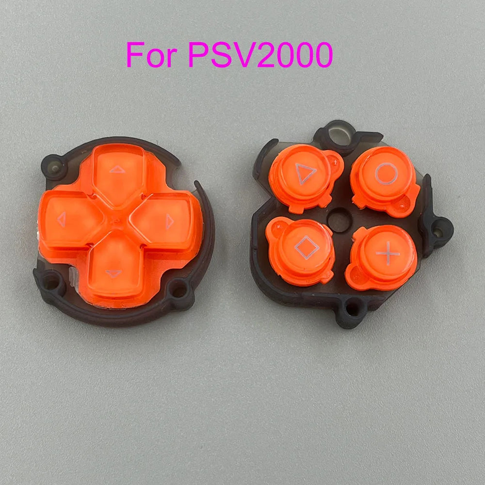 1PC For PSVita 2000 White Black  L R Trigger Button For PSV2000 Replacement Cross Function Button Game console repair parts