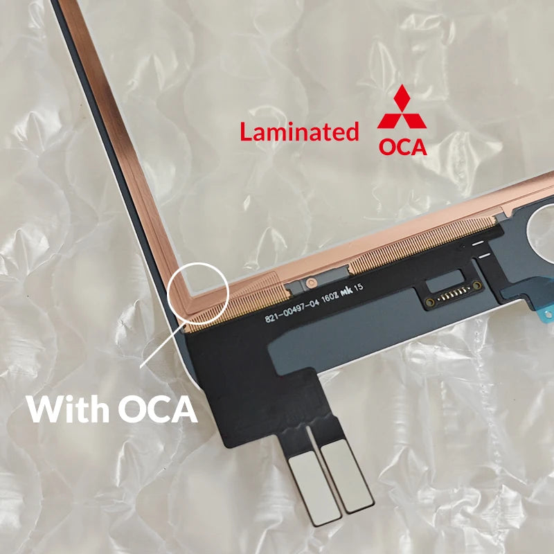 1Pcs Touchscreen Orginal For iPad Mini5 Touch Screen A2126 A2124 A2133 A2125 Front Glass Digitizer Panel Replacement With Oca  iPad repair parts