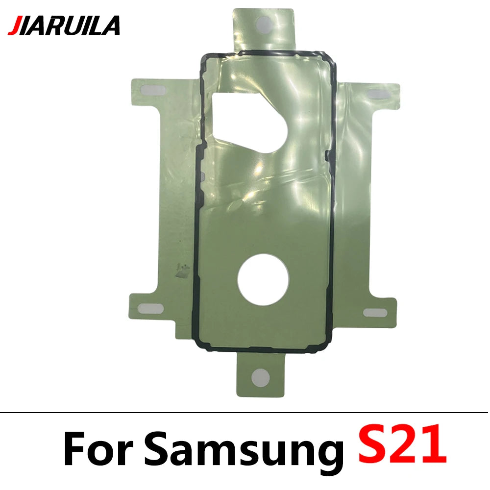 Back Battery Sticker Adhesive For Samsung S8 S9 S10 S20 S21 S22 Plus Ultra Fe Waterproof Back Cover Sticker Samsung phone repair parts
