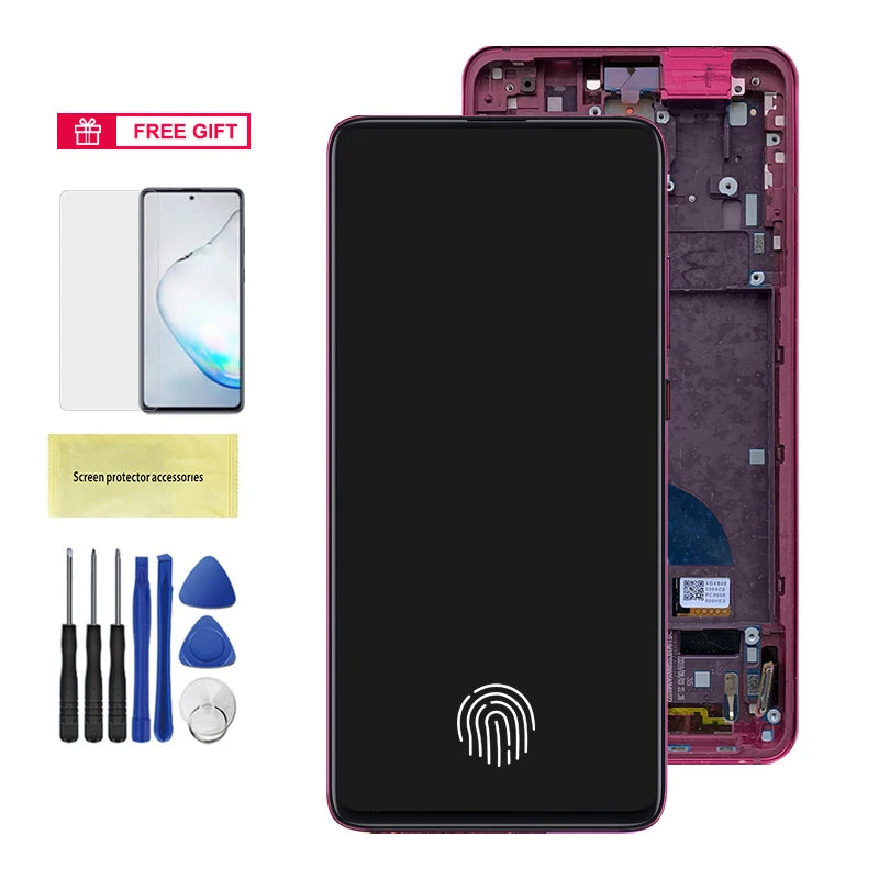 Super Amoled Screen for Xiaomi Mi 9T Pro / Mi 9T Lcd Display Digital Touch Screen for Xiaomi Redmi K20 Pro / K20 Replacement Xiaomi phone repair parts
