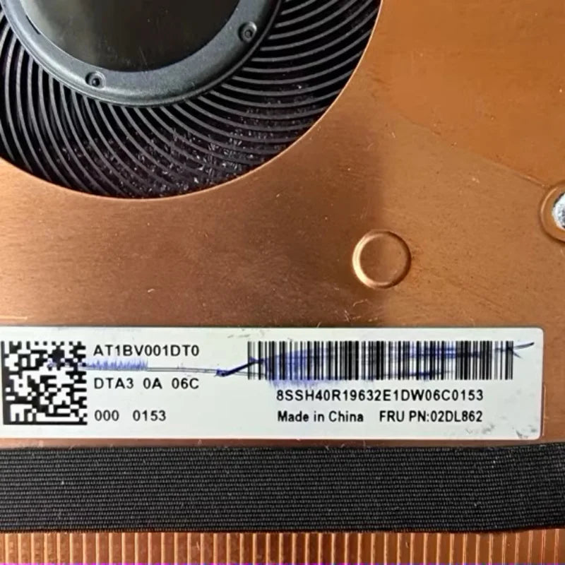 NEW Original LAPTOP CPU Cooling Fan With Heatsink For LENOVO Thinkpad E490 E590 02DL824 02DL825 Lenovo laptop repair parts