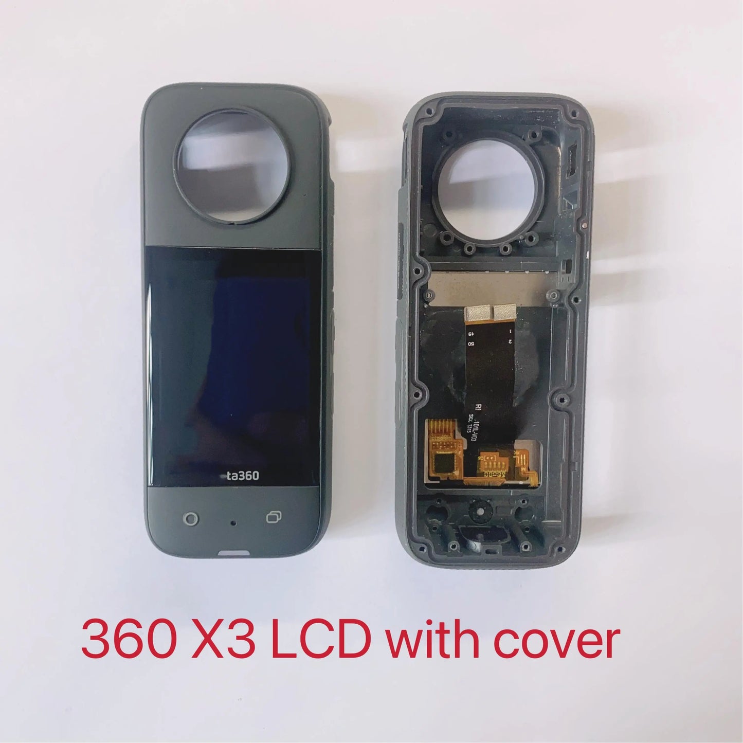 Original Screen LCD with Cover Shell for Insta360 X3 Touch LCD Unit Repair Part Digital Camera repair parts