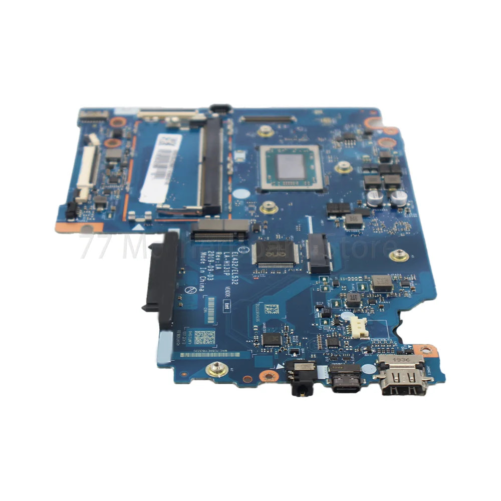 Laptop Motherboard For Lenovo IdeaPad S340-14API LA-H131P With CPU R3 3200U R5 3500U R7 3700U RAM 4G 5B20S42266  Lenovo laptop repair parts