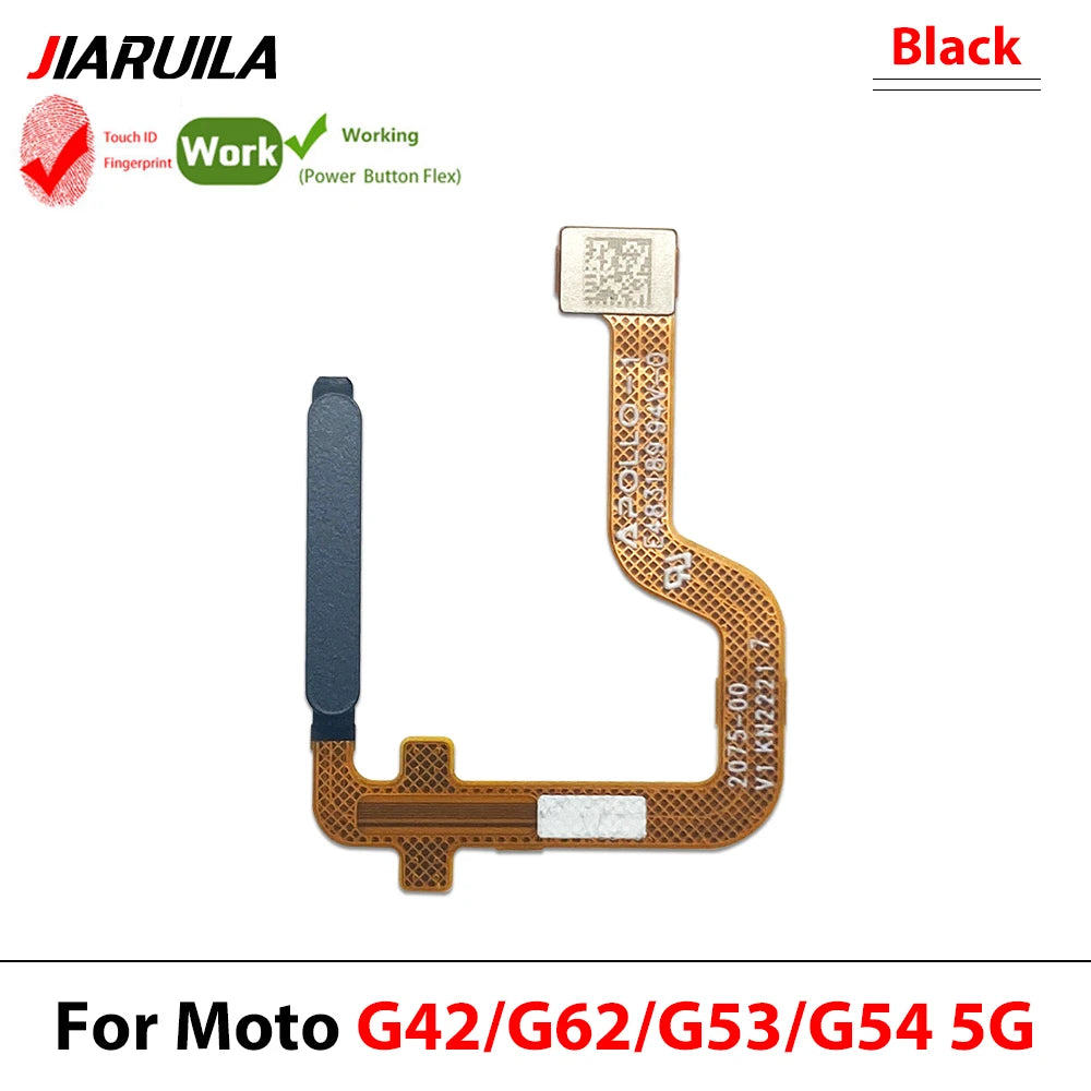 Home Button FingerPrint Touch ID Sensor Flex Cable For Motorola Moto G22 G42 G62 G53 G54 E32 Replacement Parts Motorola phone repair parts