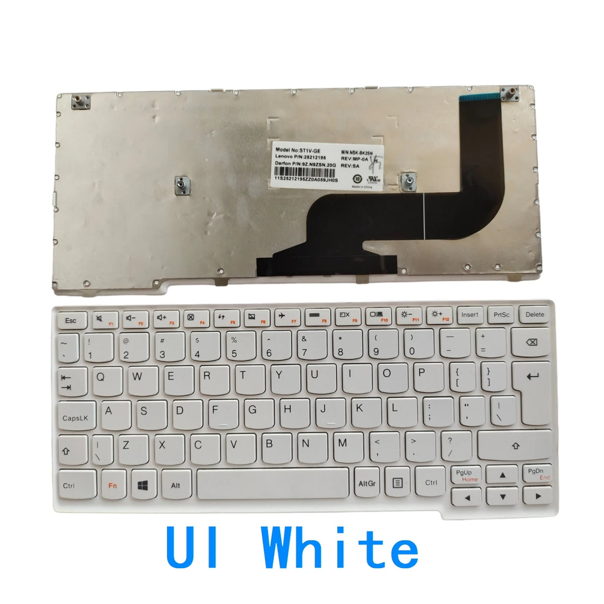 New US UI Russian Language  Keyboard For Lenovo IdeaPad S210 S210T S215 S215T YOGA 11S Notebook PC Replacement Keyboard Lenovo laptop repair parts
