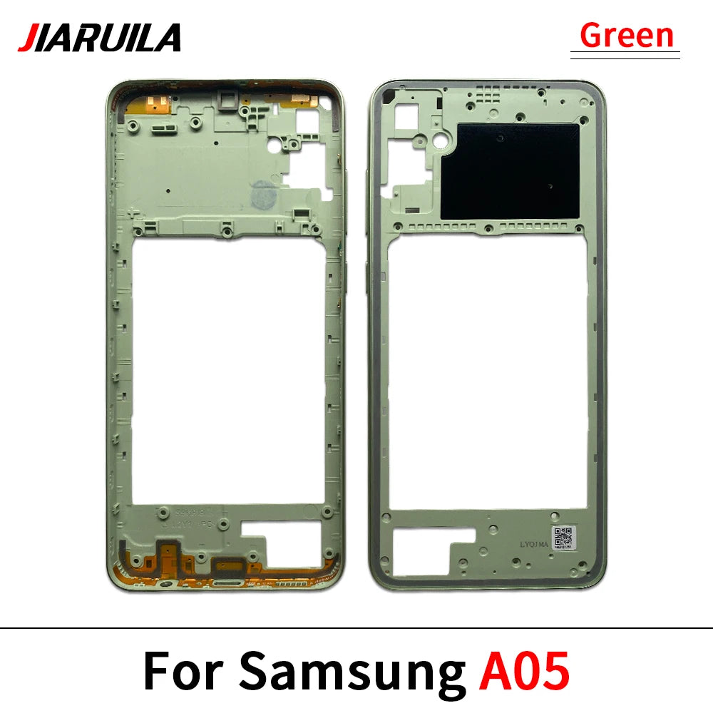 New For Samsung A15 4G A155F / A15 5G A156B / A05 / A05s / A25 5G Housing Middle Frame Bezel Middle Plate Cover Samsung phone repair parts