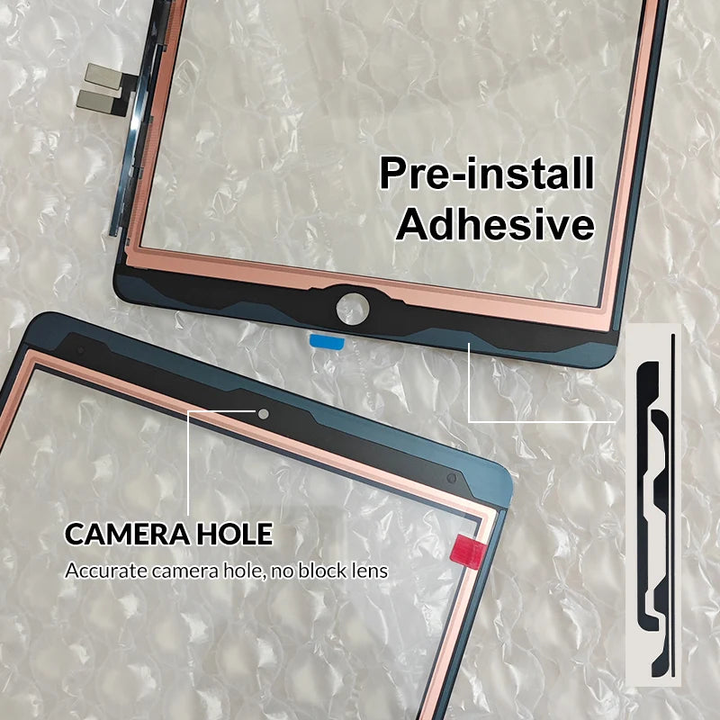 1Pcs For ipad 9 9th 10.2“ 2021 Front Touch Screen Digitizer Glass Sensor Replacement Display A2602 A2603 A2604 A2605 Touchscreen  iPad repair parts