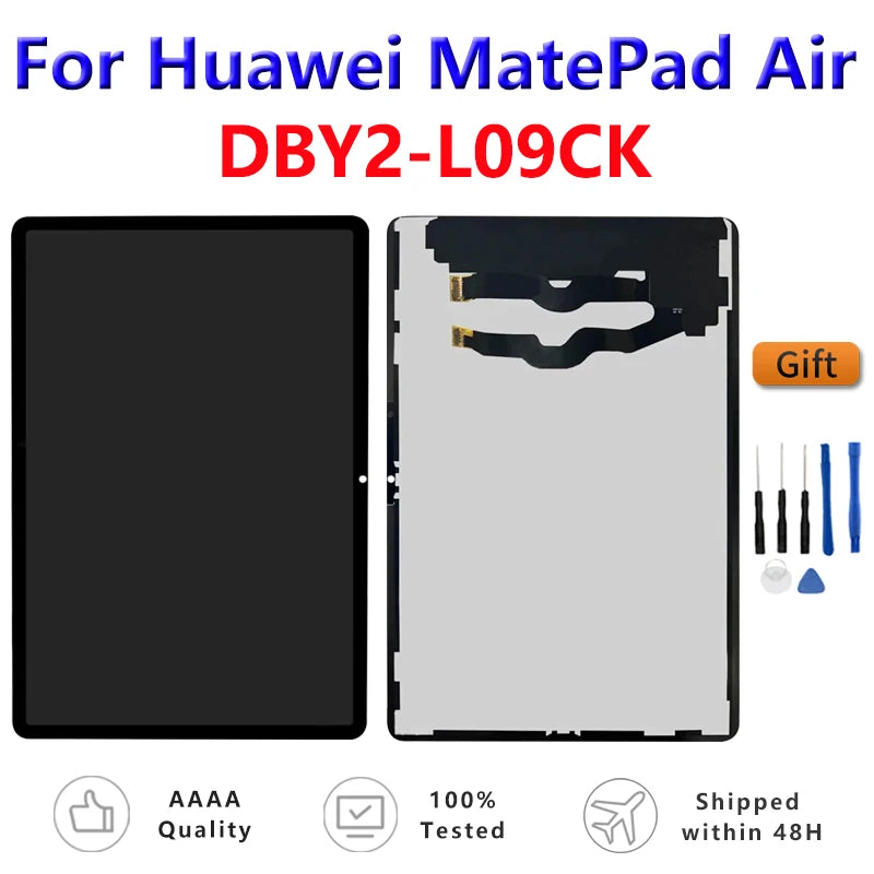 11.5" Oem LCD For Huawei MatePad Air DBY2-L09CK 2023 DBY2-W00 DBY2-W09 IPS Touch Screen Digitizer Display Assembly Replacement Tablet repair parts