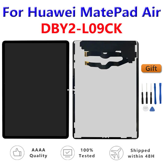 11.5" Oem LCD For Huawei MatePad Air DBY2-L09CK 2023 DBY2-W00 DBY2-W09 IPS Touch Screen Digitizer Display Assembly Replacement  Huawei Tablet repair parts