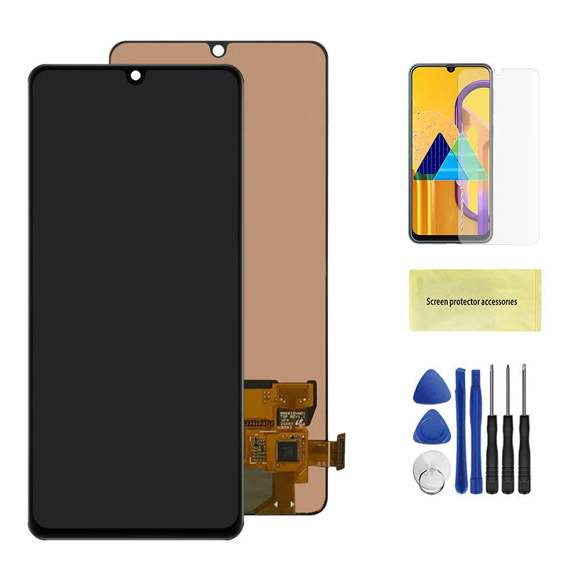 AMOLED A41 Display Screen, for Samsung Galaxy A41 A415 A415F LCD Display Touch Screen Digitizer with Frame Replacement Samsung phone repair parts