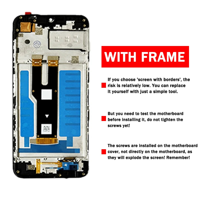 6.6''IPS LCD For ZTE Blade V50 Design 4G  LCD Touch Screen Digitizer 8050 Display Replacement Repair Parts TCL phone repair parts