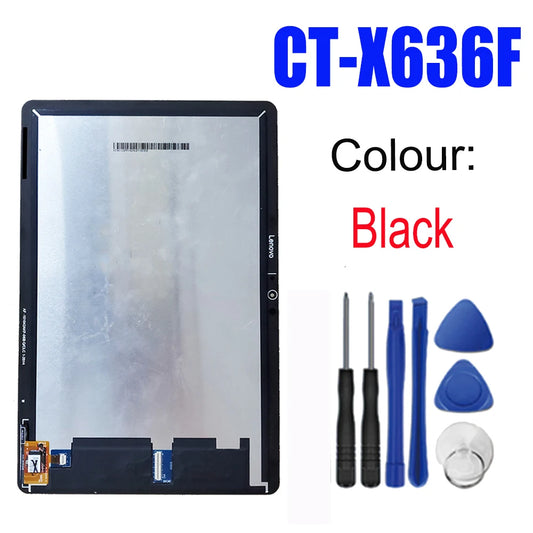 Tablet LCD  For Lenovo Chromebook Duet CT-X636F x636 LCD Display+Touch Screen Digitizer Assembly + tools Lenovo tablet repair parts