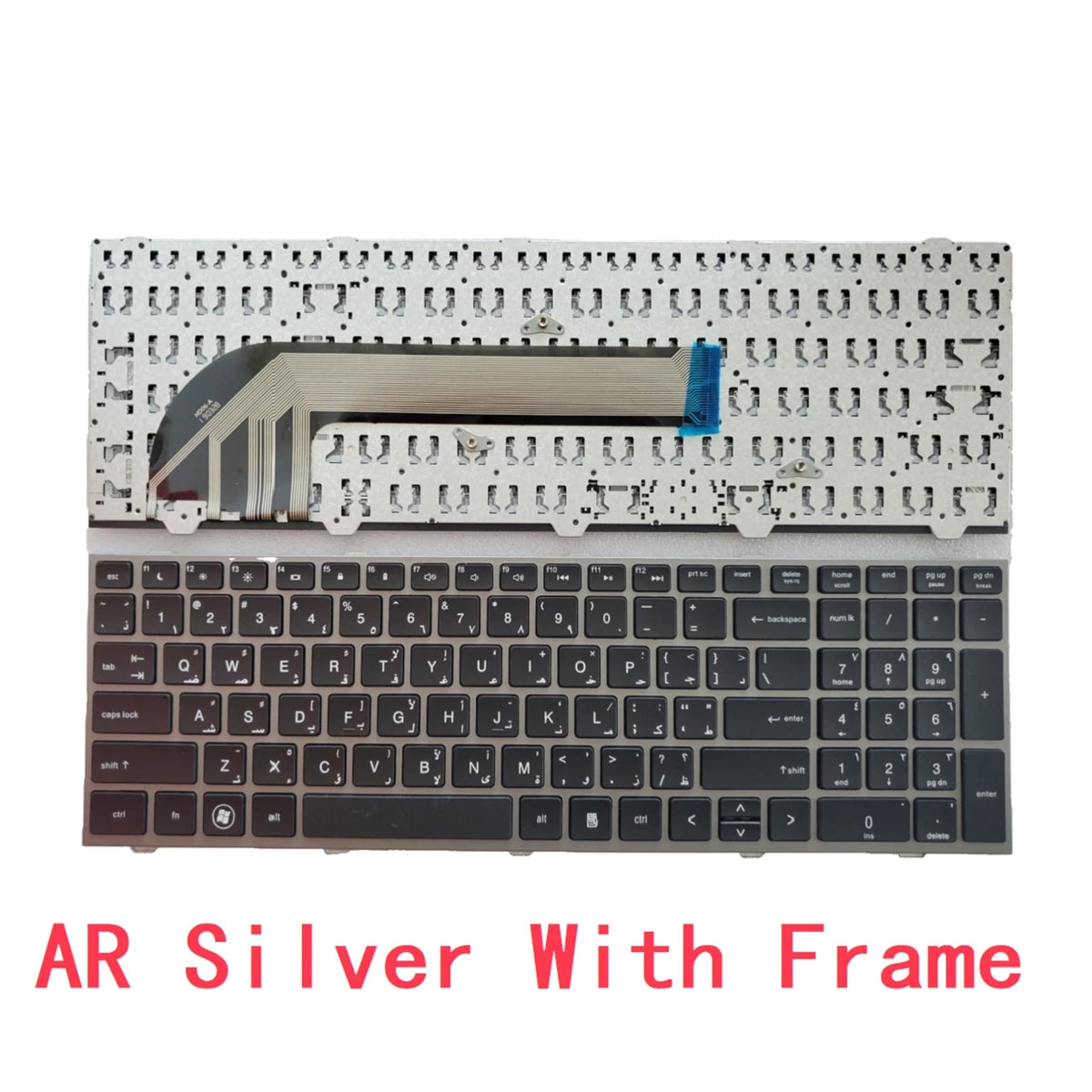 New US Russian Spanish Arab Brazil Portuguese Laptop Keyboard For HP Probook 4540 4540S 4545 4545S 4740 4740S  HP laptop repair parts