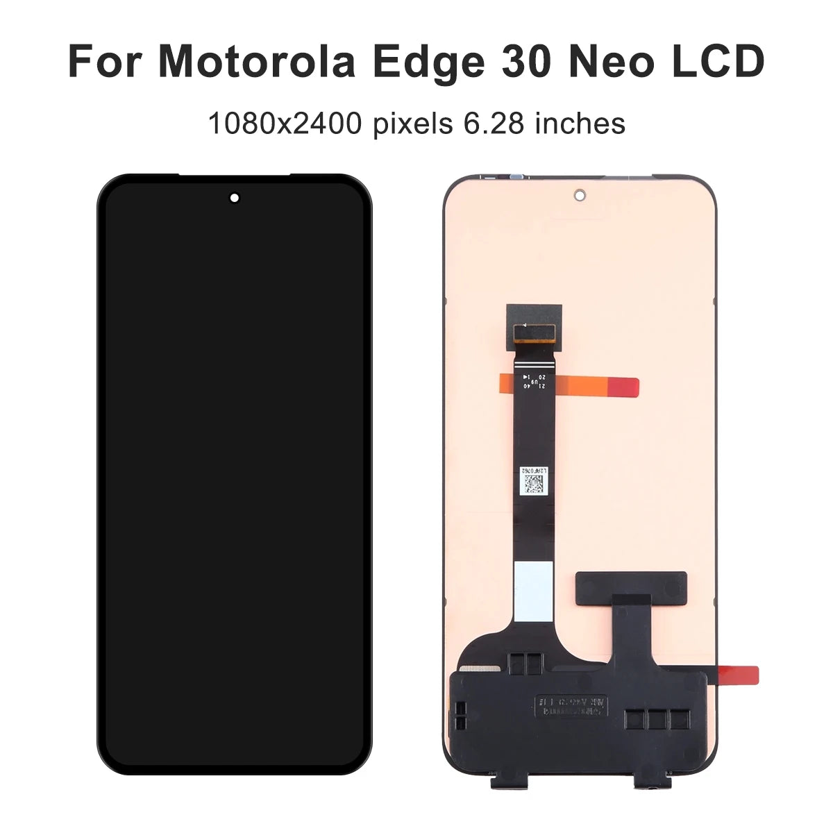 6.28" LCD For Motorola Edge 30 Neo Display Touch Screen Digiziter Assembly Replacement For Moto Edge 30 Neo XT2245-1 Motorola phone repair parts