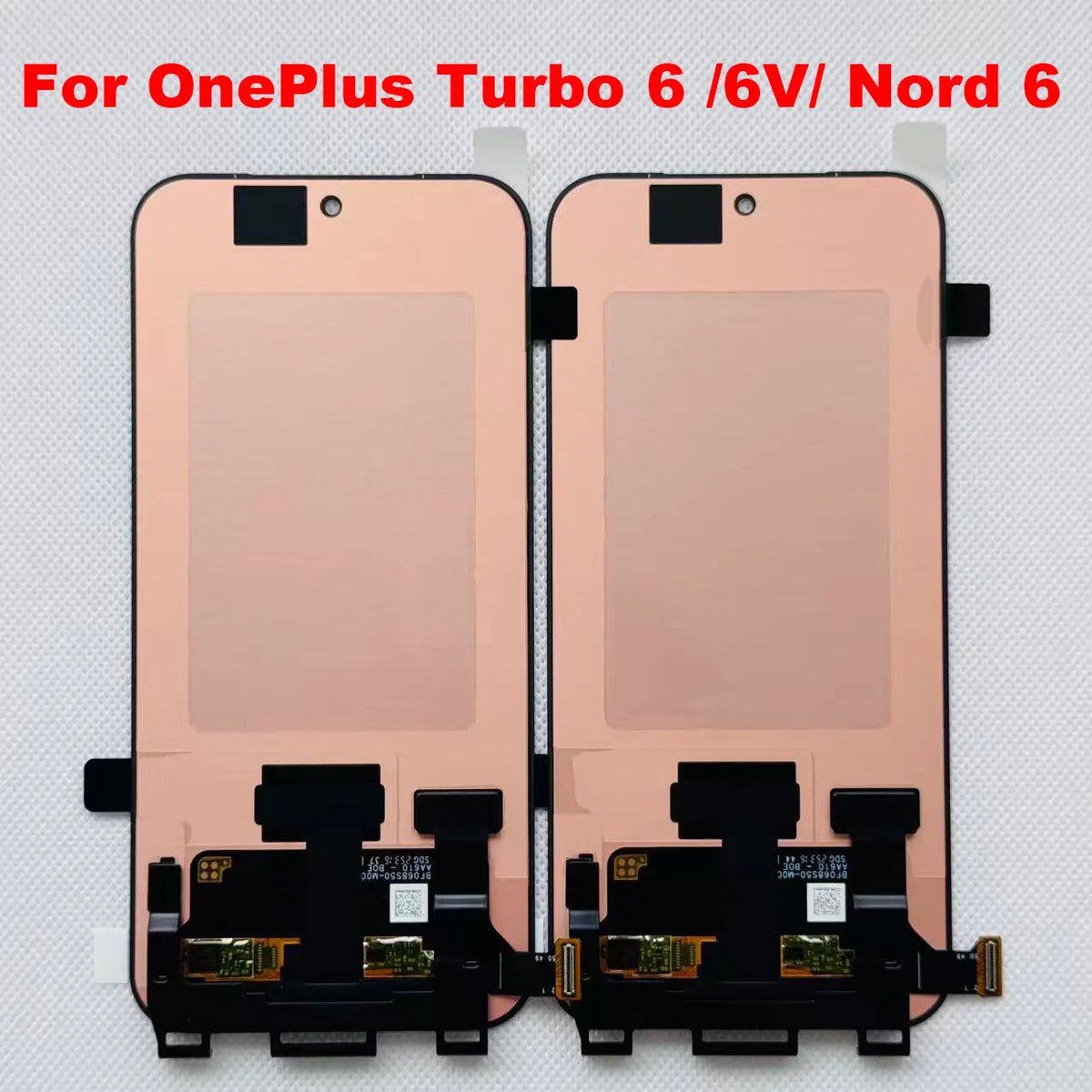 6.78''Amoled Original For OnePlus Turbo 6V PLY110 2026 LCD Screen Display Touch Panel Digitizer For OnePlus Turbo 6 PLU110 Nord6  OnePlus phone repair parts