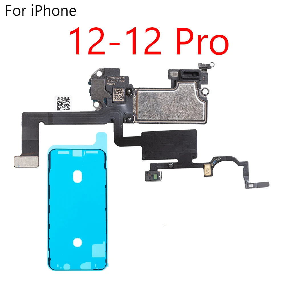 Front Earpiece Flex For iPhone 12 Pro Max  mini Sensor Proximity Small Earphone Ear Speaker Flex Cable iPhone phone repair parts